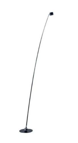 Slika od WELLA PODNA LAMPA D38xh260 cm black metal/marble