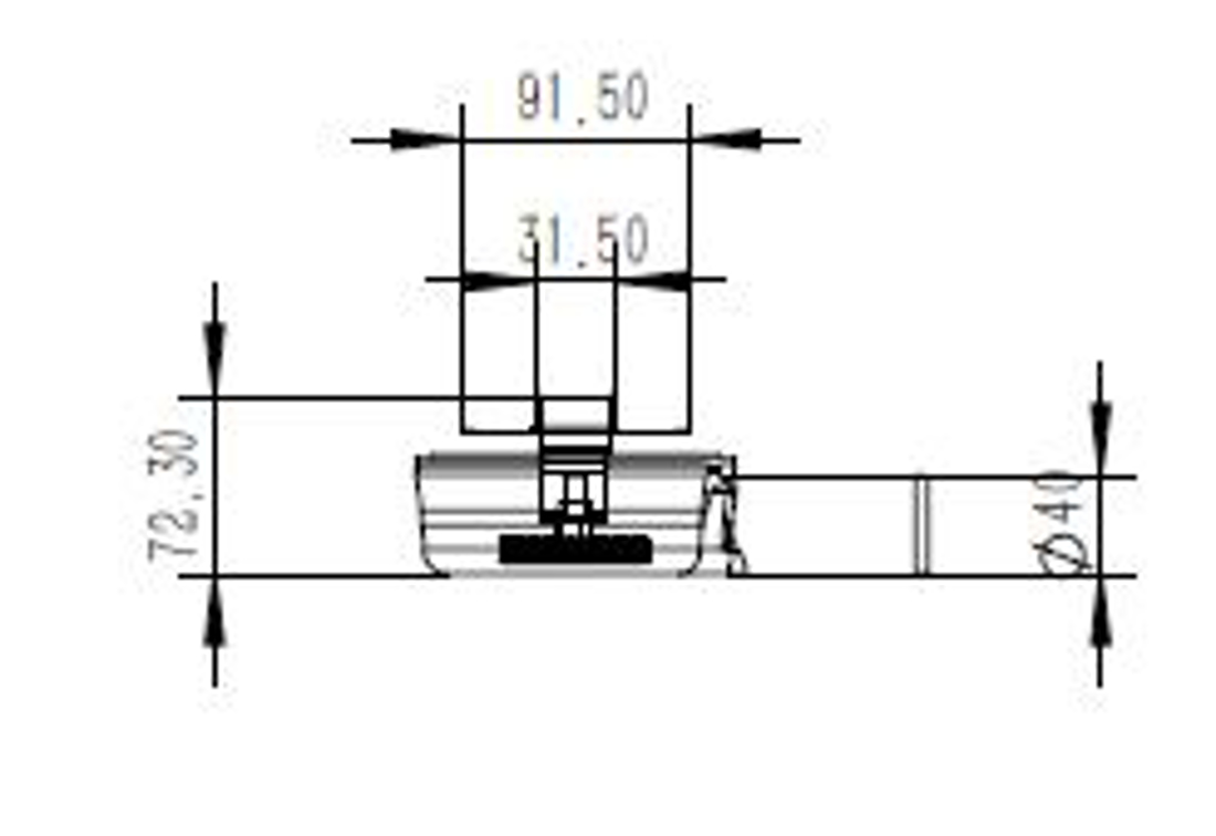 Slika od TUŠ KANALICA 800 MM MT03 GUN METAL