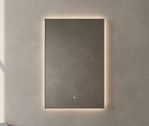 Slika od TOIO OGLEDALO 80X120 CM SA METALNIM OKVIROM I LED SVETLOM