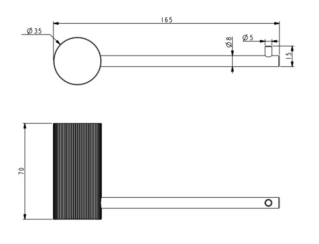 Slika od ARIS DRŽAČ ZA WC PAPIR BRUSHED ROSE GOLD