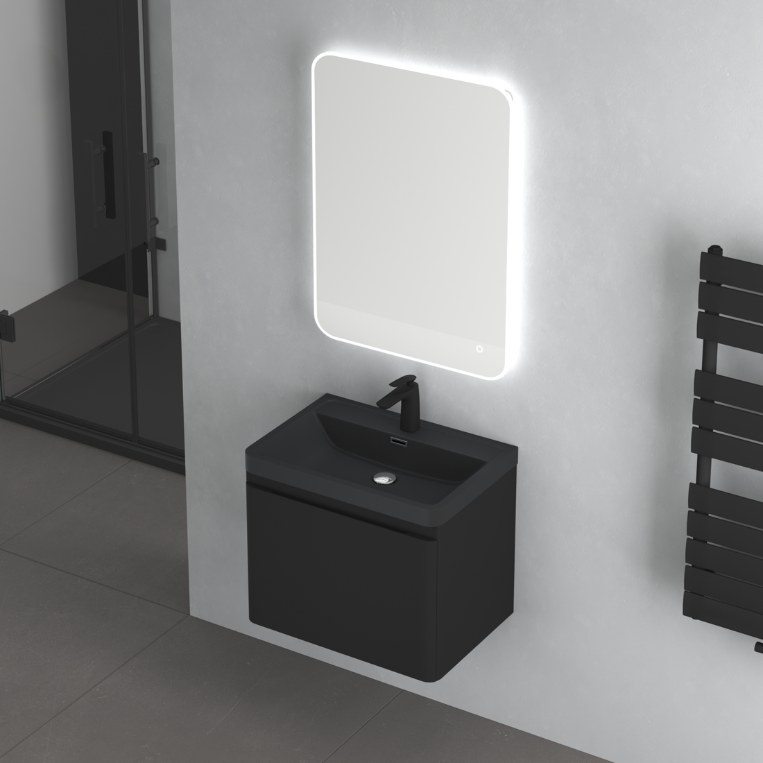 Slika od ANCONA KABINET BLACK 900X480