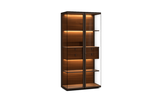 Slika od ANTE VITRINA WALNUT W807 *D410 *H1603