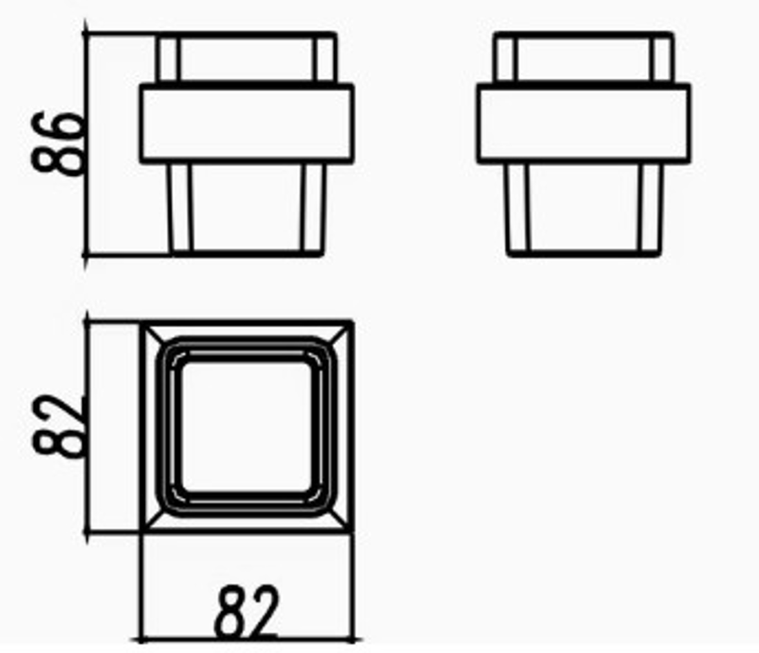 Slika od ATLANTIS DRŽAČ ZA ČETKICE ZA ZUBE