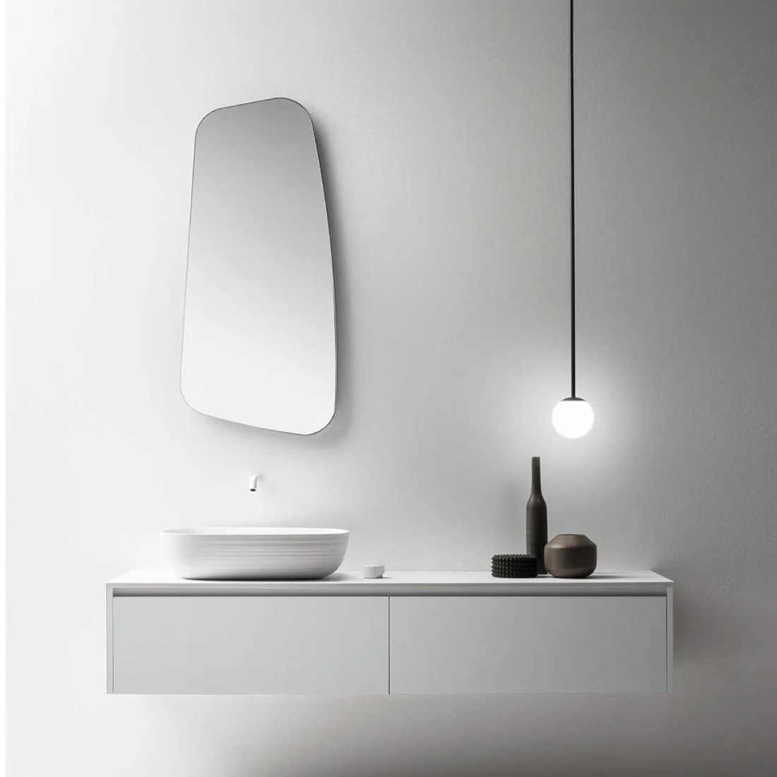 Slika od LED OGLEDALO BEZ RAMA 48X103 CM