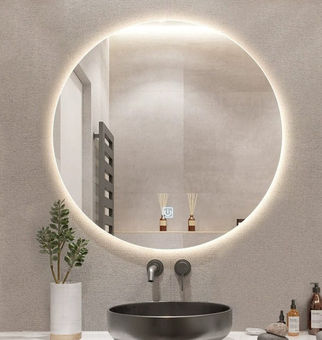 Slika od LED OGLEDALO BEZ RAMA FI 70 CM