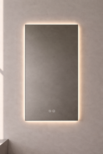 Slika od LED OGLEDALO SA RAMOM 60X100 CM