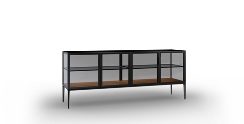 Slika od MIRAGE KOMODA SMOAKED OAK Š2022xD503xV835