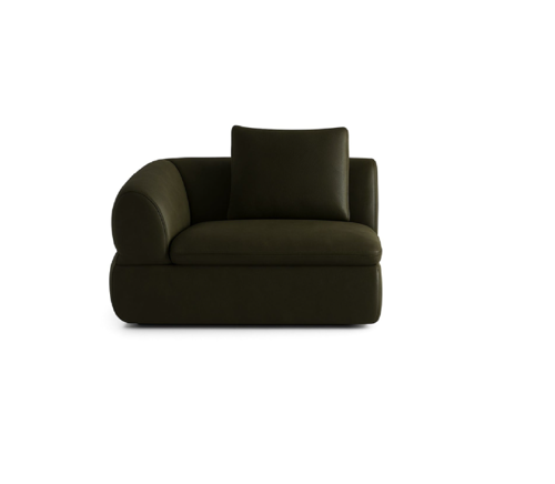 Slika od OAZA SOFA LEVI UGAO 140x106xh64 cm NUBUCK