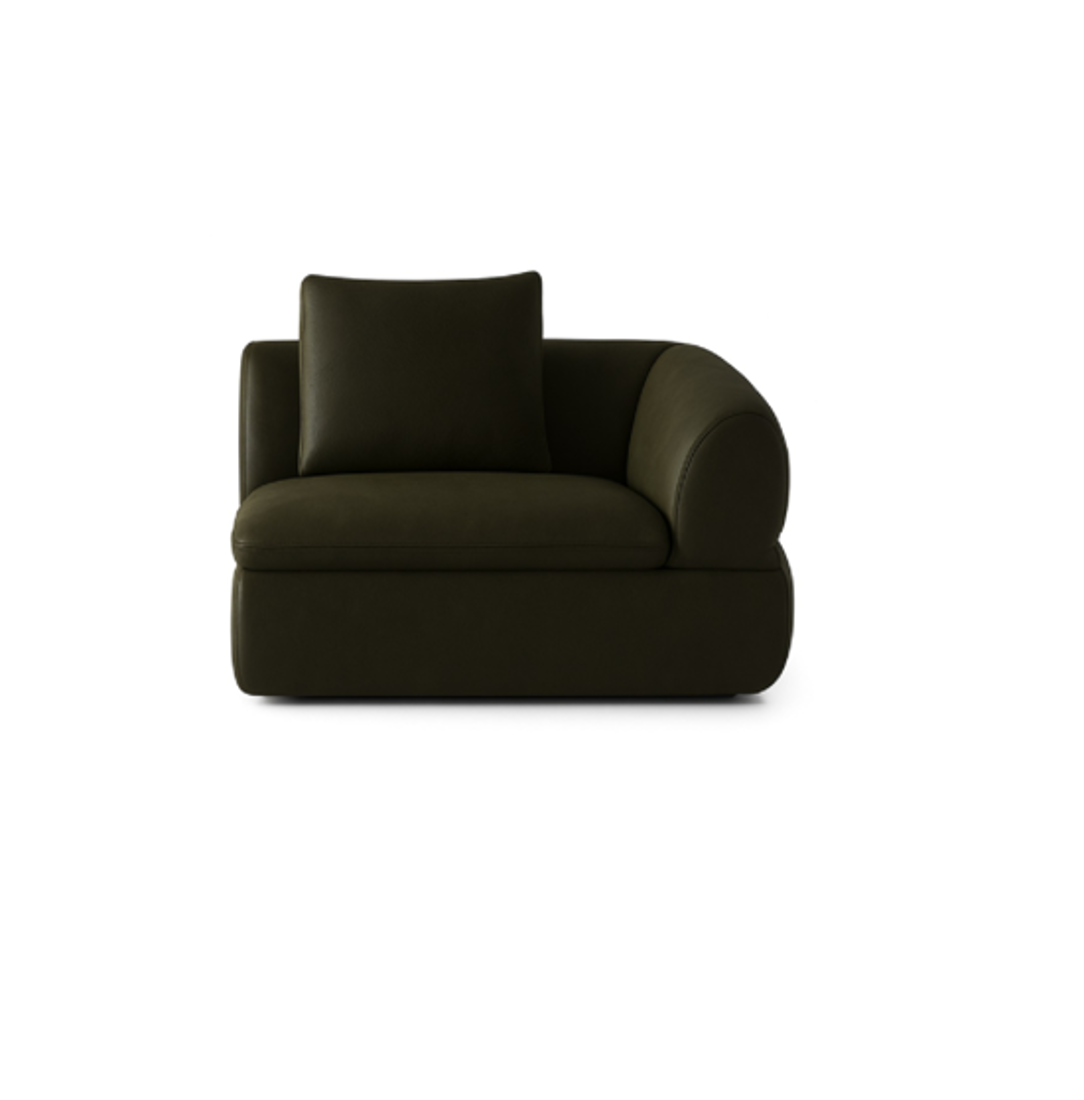 Slika od OAZA SOFA DESNI UGAO 140x106xh64 cm NUBUCK