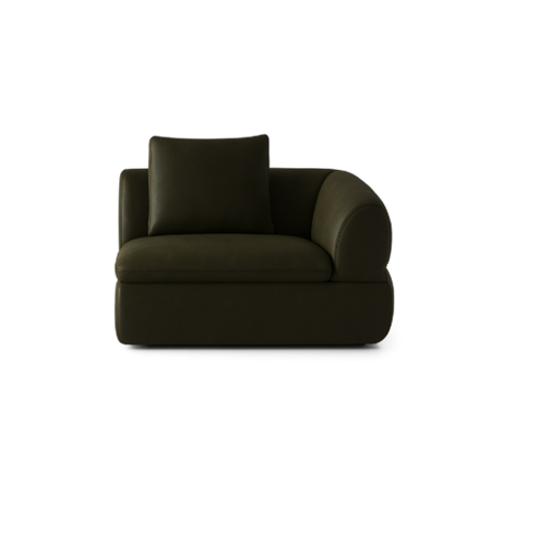Slika od OAZA SOFA DESNI UGAO 140x106xh64 cm NUBUCK