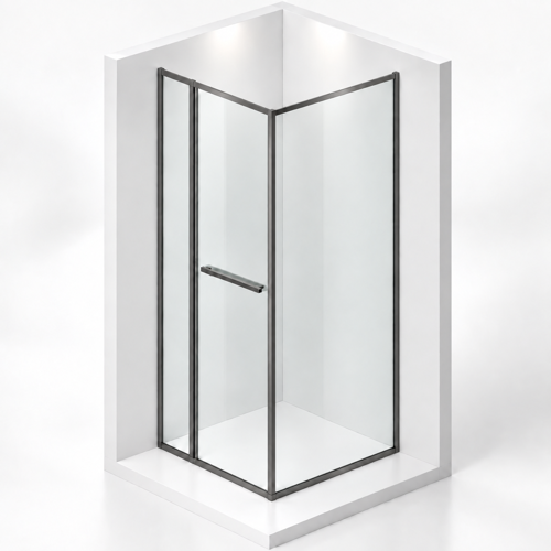 Slika od TUŠ KABINA 90X90CM GUN GREY